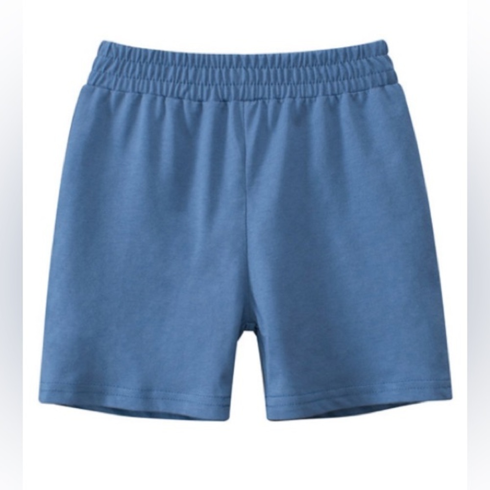 Boys Cotton Shorts (Navy Blue)